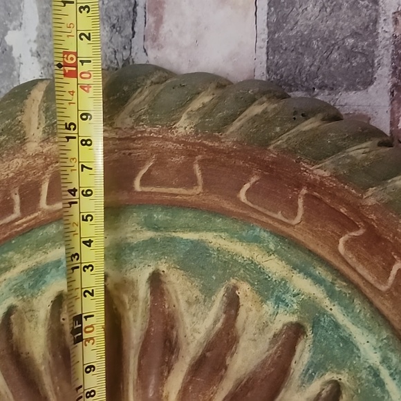 Mexican wall art Large 16 in SUN AND MOON bought in Saltillo, Mexico - Picture 3 of 5